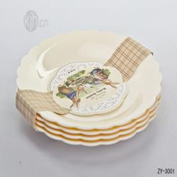 波比小號(hào)花邊圓形餐盤(pán)