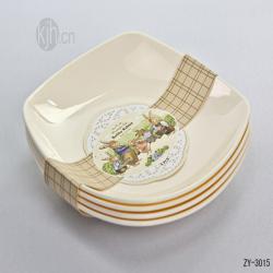 波比大號(hào)簡(jiǎn)約正方餐盤(pán)